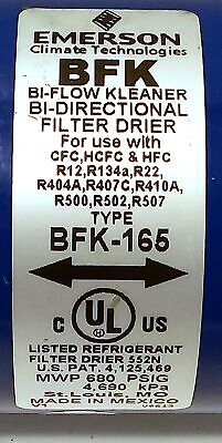Emerson BFK-165 HVAC Filter Drier