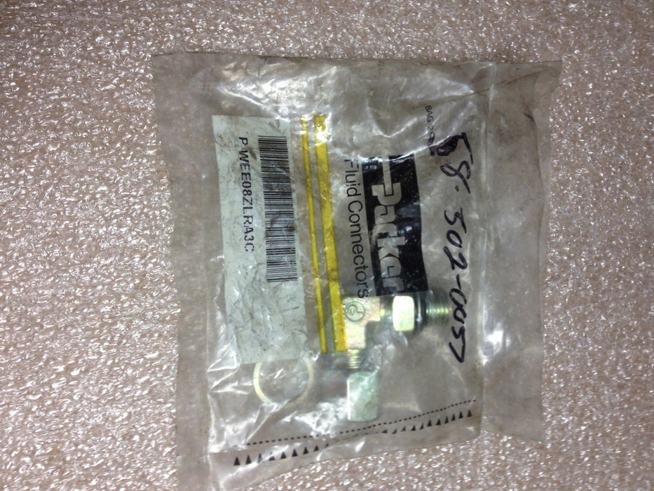 Parker WEE08ZLRA3C Locknut Elbow