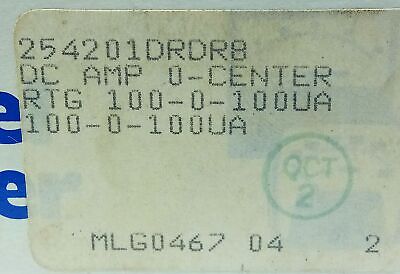 Yokogawa 254201DRDR8 100-0-100 DC Microamperes Analog Panel Meter