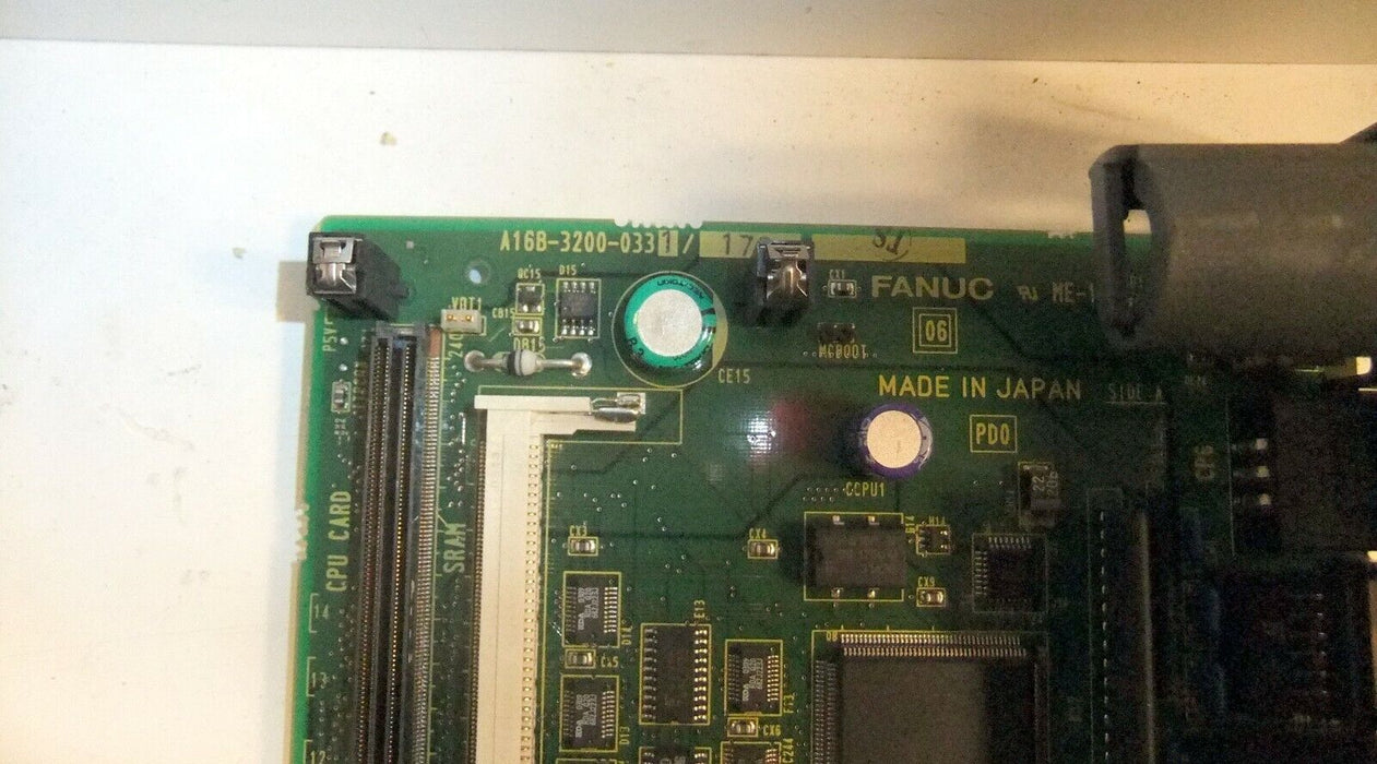 Fanuc Robotics PC Board Main A16B-3200-0331/17G