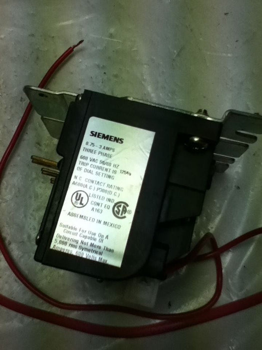 Siemens 48ASB3M20 Relay and Accessories