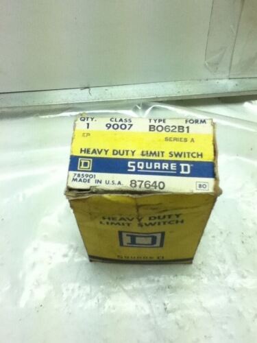 Square D 9007-B062B1 Limit Switch