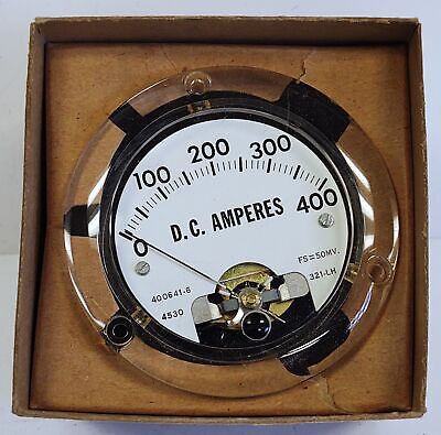 Hobart 400641-6 0-400 A DC Amperes Gauge
