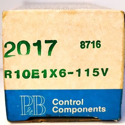 Potter & Brumfield R10-E1X6-115V 120 V AC 5 A @ 30 V DC Coil Type Relay