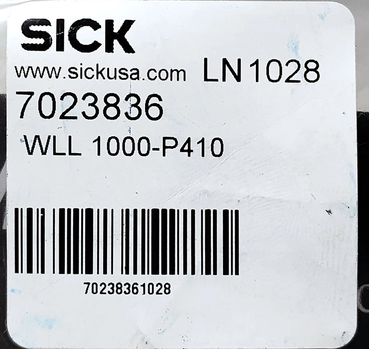 Sick WLL1000-P410 7023836 10-30 V DC Fiber Optic Photoelectric Proximty Sensor
