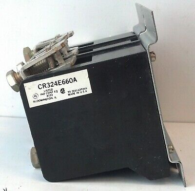 GE CR324E660A NEMA Size 3 300-Line Block Overload Relay