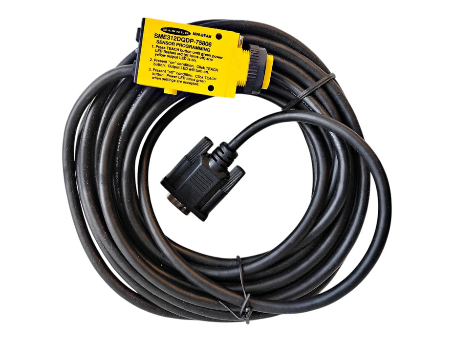 Banner Engineering SME312DQDP-75806 75806 12-30 V DC Photoelectric Sensor