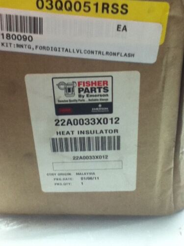 Fisher Parts 22A0033X012 Heat Insulator