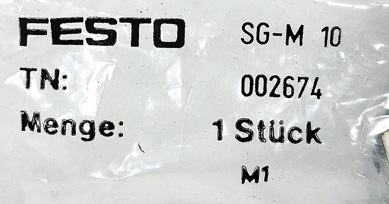 Festo SG-M10 002674 Rod Clevis for Cylinders