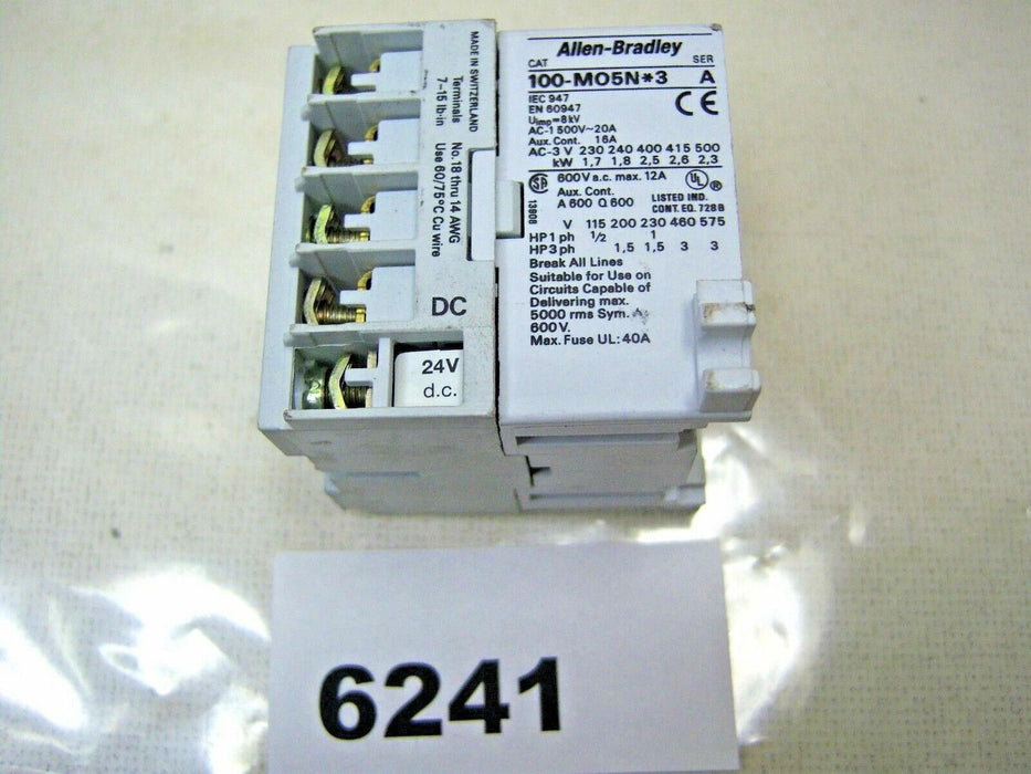 Allen-Bradley Contactor 16A 100-MO5N*3 24VDC