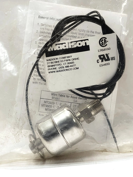 Madison 4YM31 Liquid level Switch w/ 1/8 in NPT Port