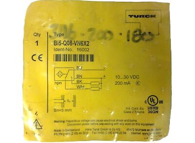 Turck Bi5-Q08-VN6X2 Inductive Proximity Sensor Switch