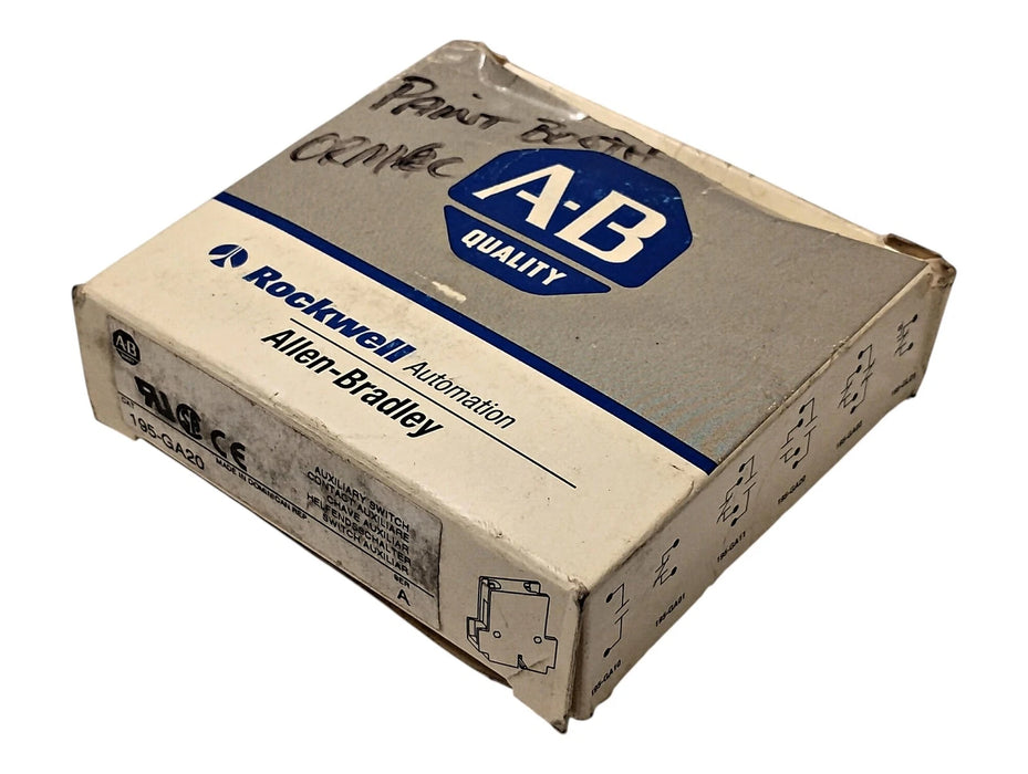 Allen-Bradley 195-GA20 690 V 10 A Auxiliary Contact for 194R Disconnects