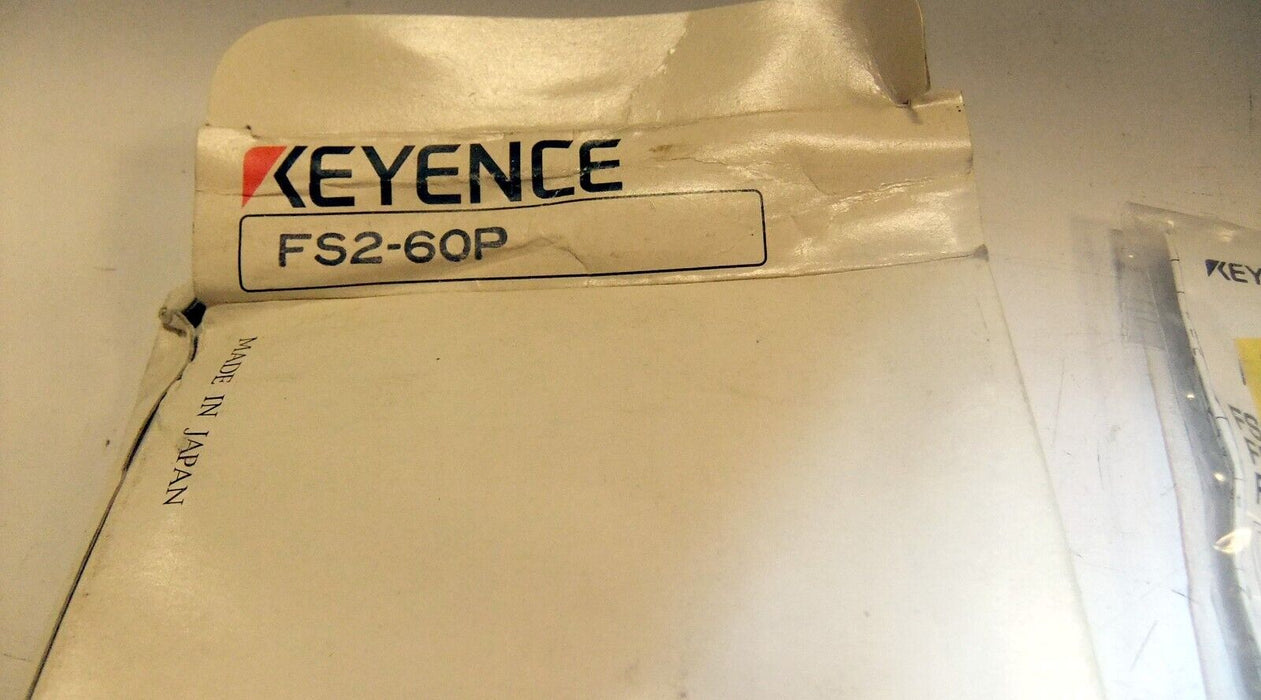 Keyence Fiber Optic Sensor Amplifier FS2-60P