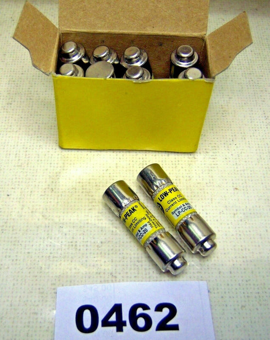 Lot of 10 Buss LP-CC-20 20A Time Delay