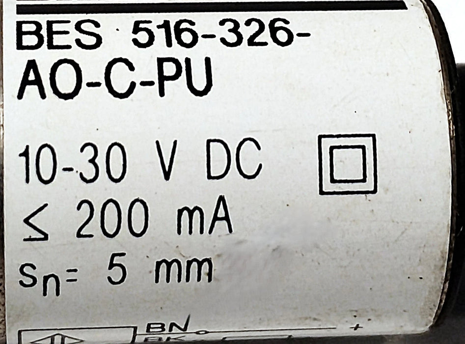 Balluff BES 516-326-AO-C-PU BES01CC 10-30 V DC Inductive Proximity Sensor