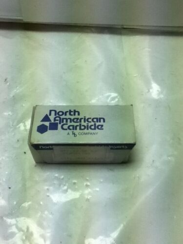 LOT OF 20 NORTH AMERICAN CARBIDE 6009611 CARBIDE INSERTS