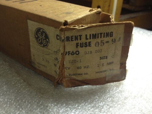 GE EJ0-1 Current Limiting Fuse