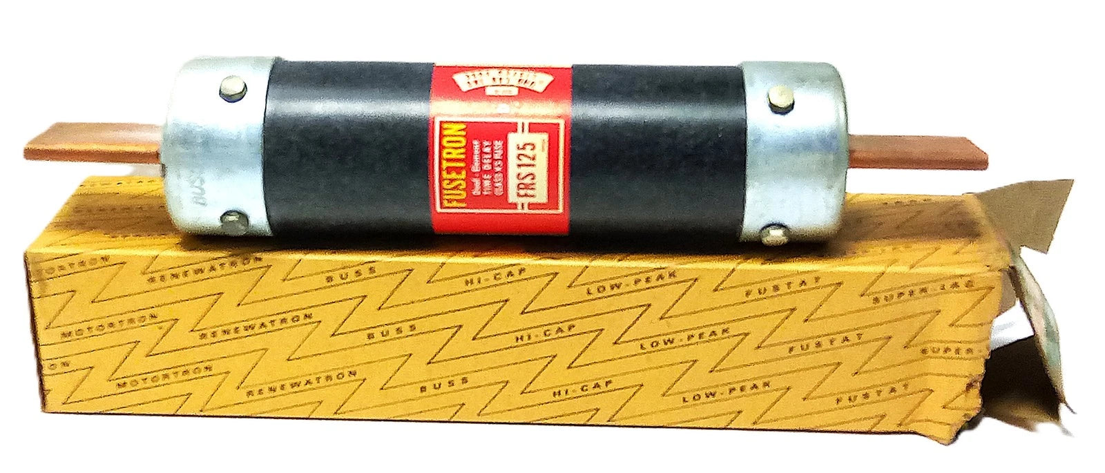 Bussmann FRS-125 FUSETRON 600 V 125 A Class K5 Current-Limiting Time-Delay Fuse