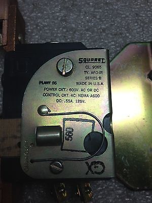 Square D 9065-AFO-1R OVERLOAD RELAY