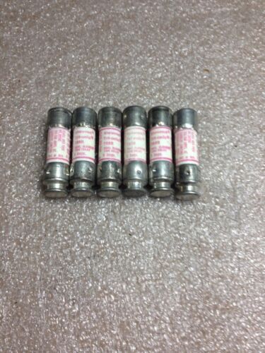 6 Gould Shawmut Tri-Onic TR9R Fuses
