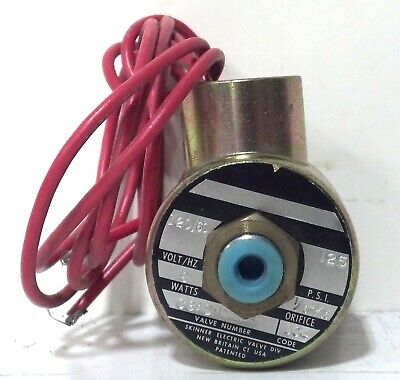 Skinner C3ADM1125 120 / 60 125 PSI 1/16" Solenoid Valve