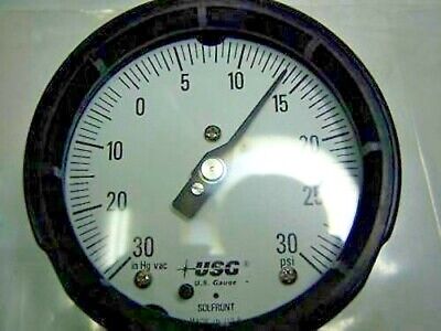 Ametek Pressure Gauge S31600 0-30 Psi 4 1/2"