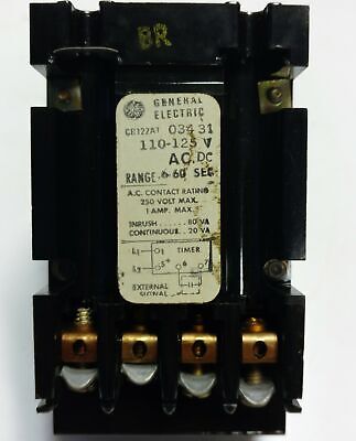 GE CR122AT-03431 Time Delay Relay