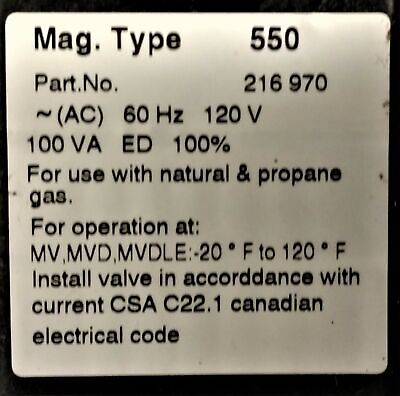Dungs MVD-530/602 3" NPT Solenoid Shut-off Valve