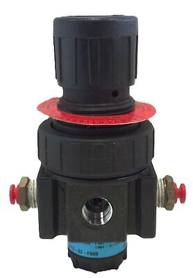 Wilkerson R12-02-F000 250 PSI Pneumatic Regulator w/ Numatics 2092614 Gauge