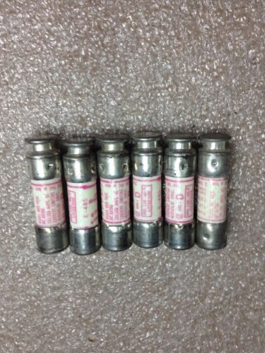 6 Gould Shawmut Tri-Onic TR9R Fuses