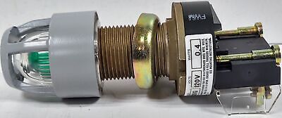 Allen-Bradley 800H-QPH10G 120V LED Green Pilot Light