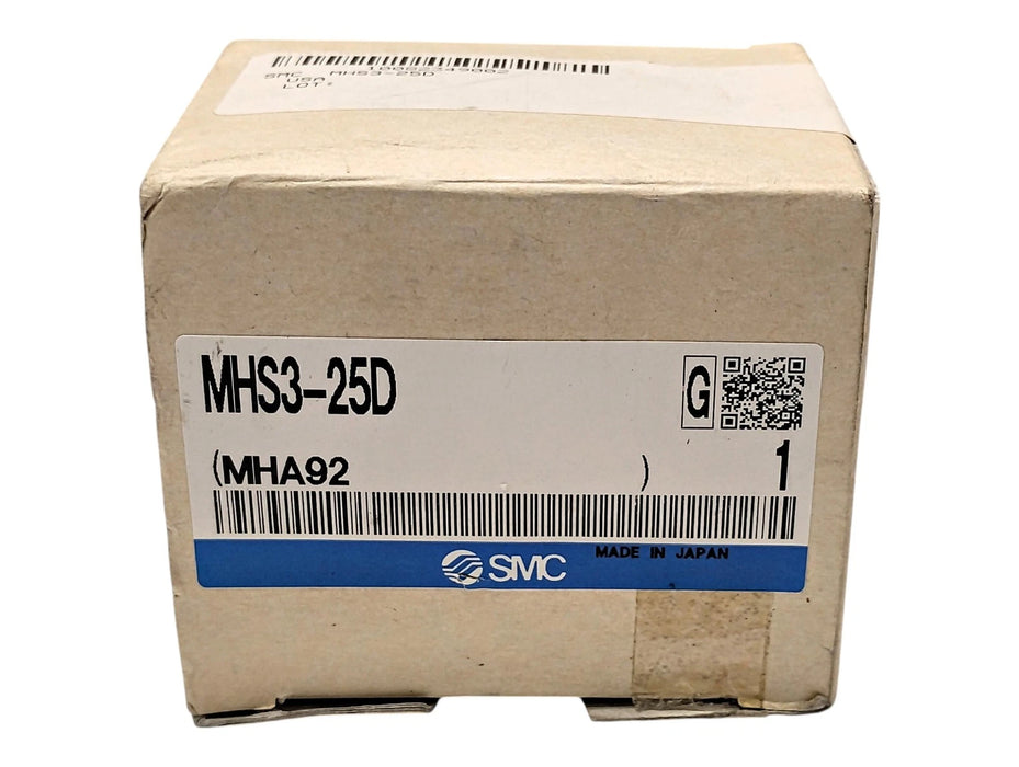 SMC MHS3-25D 3-Finger Pneumatic Gripper