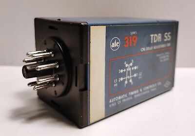 ATC 319-TDR-SS 120/240 V AC 0-10 Second Adjustable Delay-On Time Delay Relay