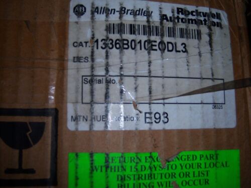 Allen-Bradley 1336-B010-EOD-L3 Drive