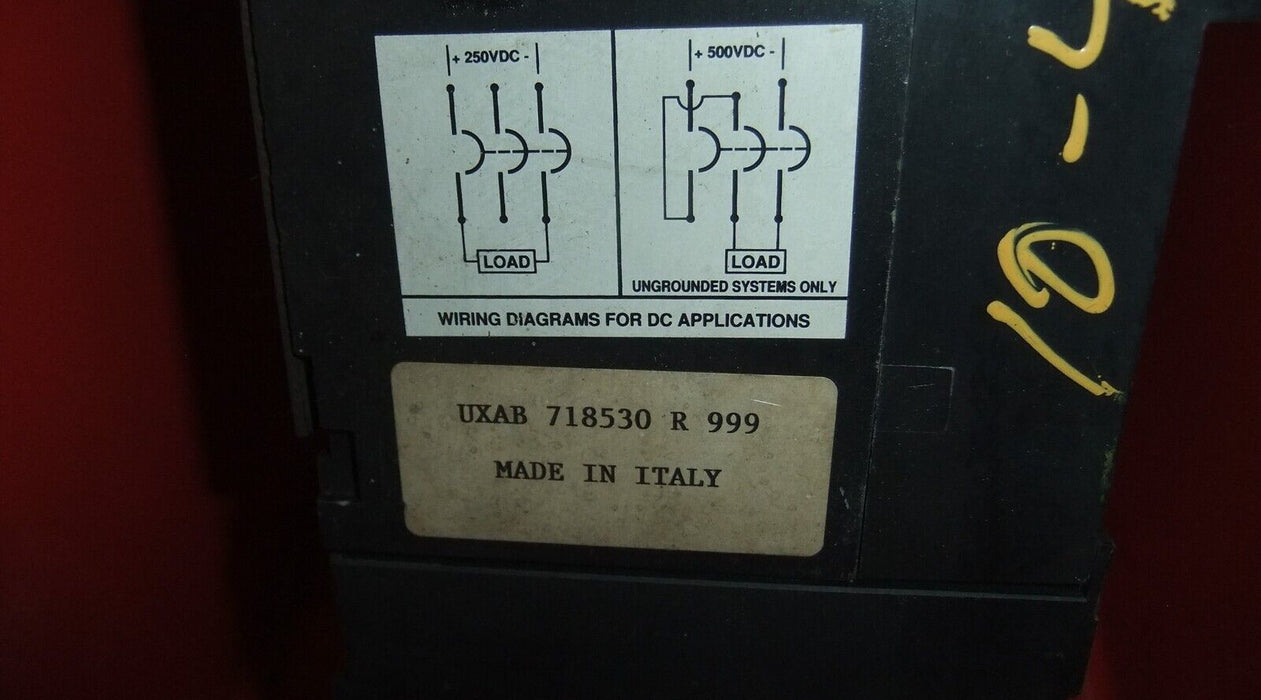 ABB UXAB-718530-R-999 Circuit Breaker 250A Trip
