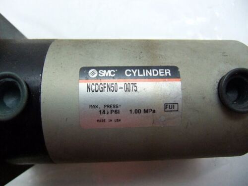 SMC Cylinder NCDGFN50-0075 145PSI
