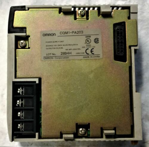 Omron CQM1-PA203 Power Supply