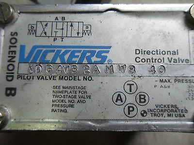 1 VICKERS DG4V32AMWB VALVE