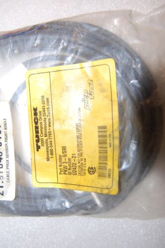 Turck PKW 3-6/S90 Proximity Sensor Cable
