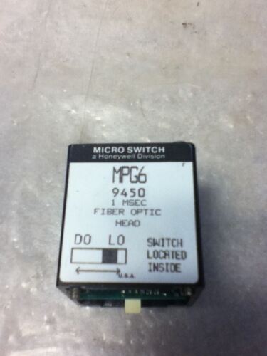 MICRO SWITCH Honeywell MPG6 SENSOR HEAD