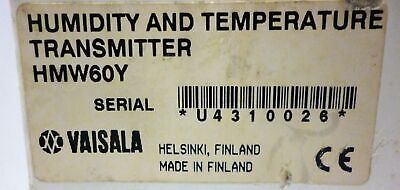 Vaisala HMW60Y Temperature and Humidity Transmitter
