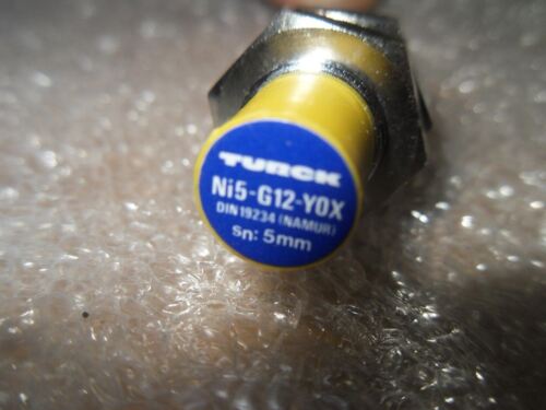 Turck Ni5-G12-Y0X Proximity Sensor