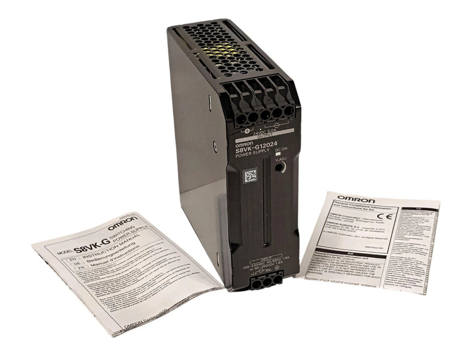 Omron S8VK-G12024 120 W Power Supply w/ 100-240 V AC Input and 24 V DC Output