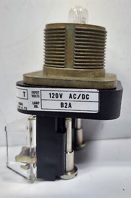Allen-Bradley 800T-R10 Panel Indicator with Neon Lamp and Red Lens