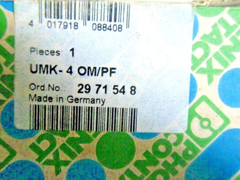 Phoenix Contact 2971548 Connector UMK-4 OM/PF