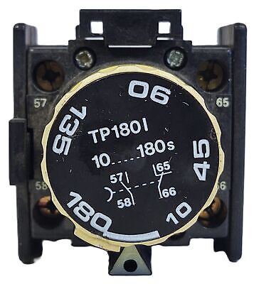 BBC Petercem TP-180-I 910-392-310-00 0-180 Seconds Delay-Off Time Delay Relay