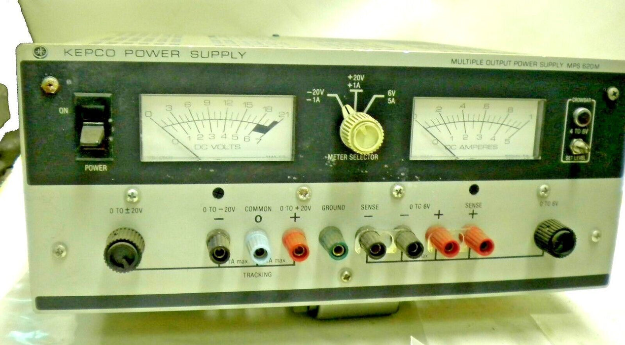 Kepco Power Multiple Output Supply MPS 620M