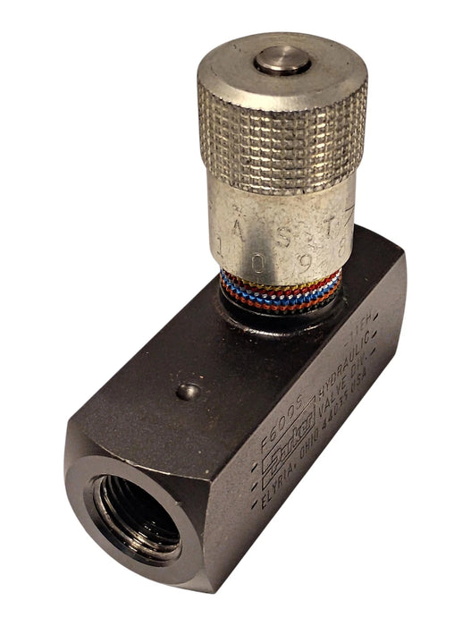 Parker F600S COLORFLOW 5000 psi 8 GPM 3/8 in Manual Hydraulic Flow Control Valve