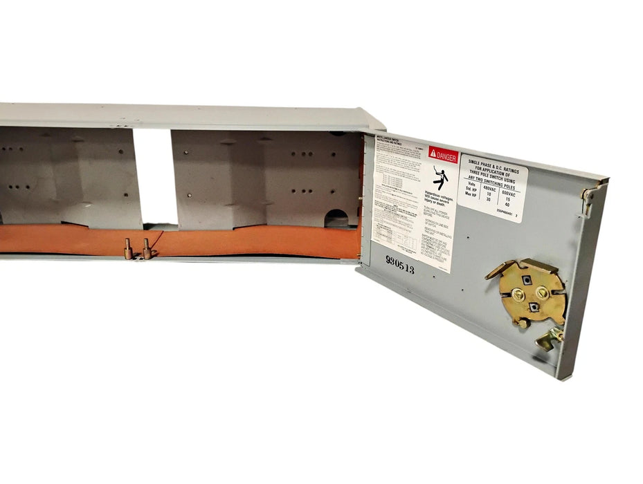 Westinghouse FDPT3633R 100 A 3 P 600 V Dual/Twin Unit Fusible Panelboard Switch